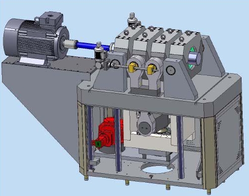 帶靜態(tài)軸向和徑向載荷的軸承疲勞耐久試驗臺